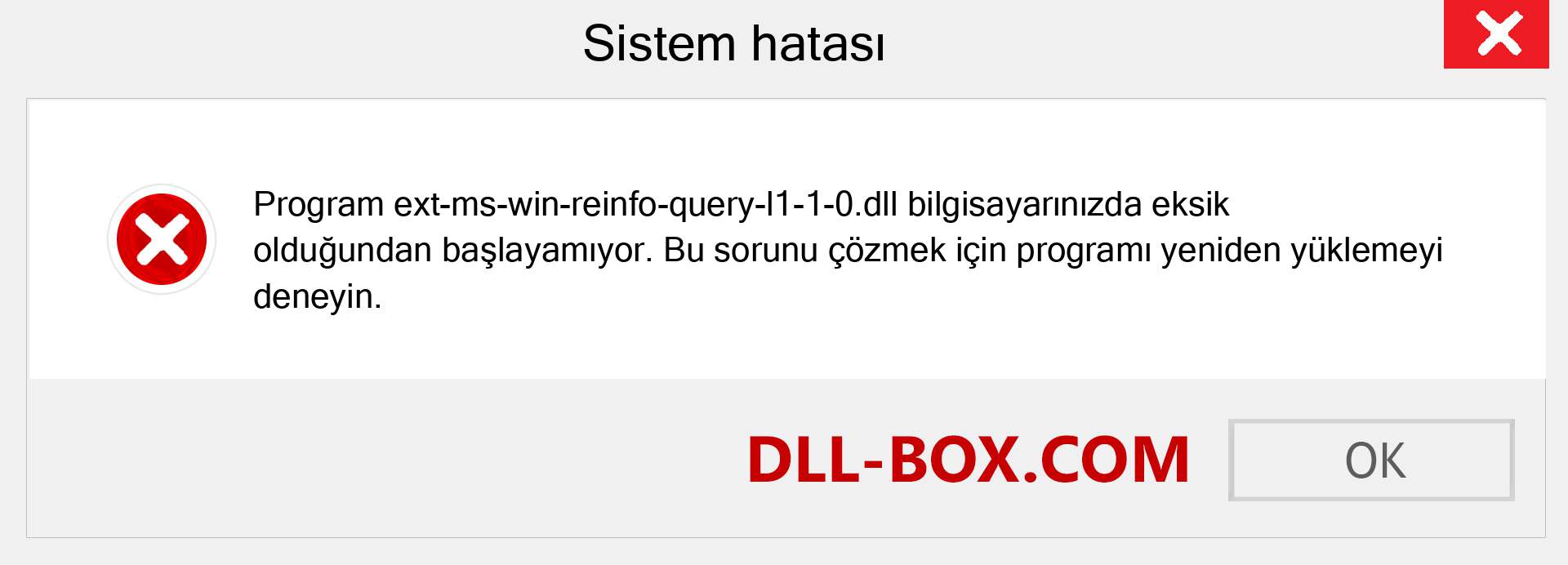 ext-ms-win-reinfo-query-l1-1-0.dll dosyası eksik mi? Windows 7, 8, 10 için İndirin - Windows'ta ext-ms-win-reinfo-query-l1-1-0 dll Eksik Hatasını Düzeltin, fotoğraflar, resimler